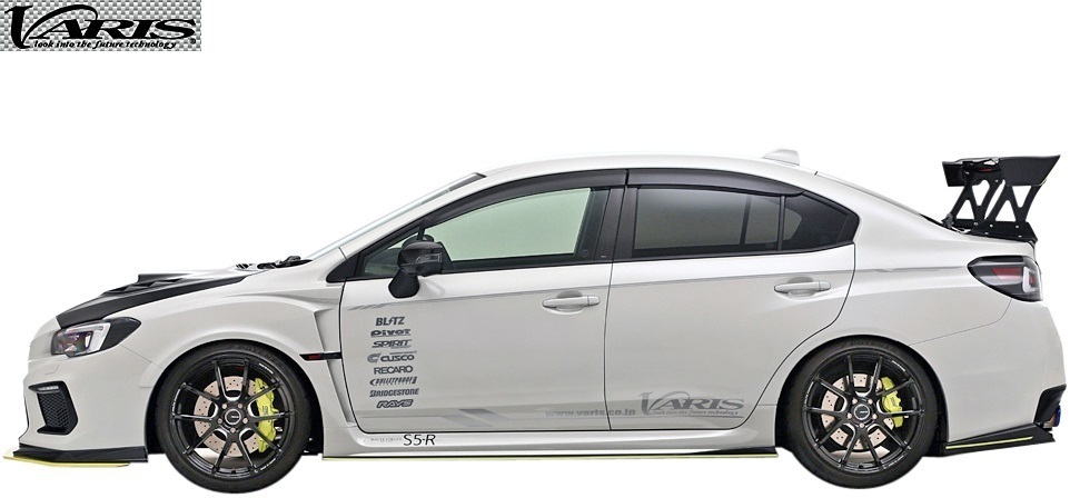 【M's】WRX STI/S4 D型 (VAB/VAG) VARIS ARISING-I サイドアンダーボード 左右//CARBON バリス アメージング1 スバル SUBARU VASU-166拍卖