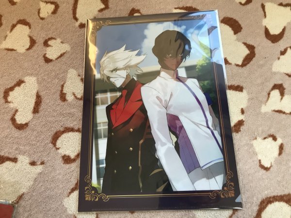 132クリアファイル FGO Fate Grand Order AGF限定 カルディアボーイズ ヴァーサス(カルナ、アルジュナ)拍卖
