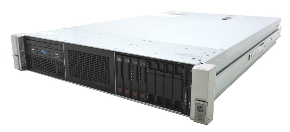 hp ProLiant DL380 Gen9 Xeon E5-2623 v3 3GHz 8GB 450GBx4台(SAS2.5インチ/6Gbps/RAID6構成) DVD-ROM AC*2 SmartArray P440ar拍卖