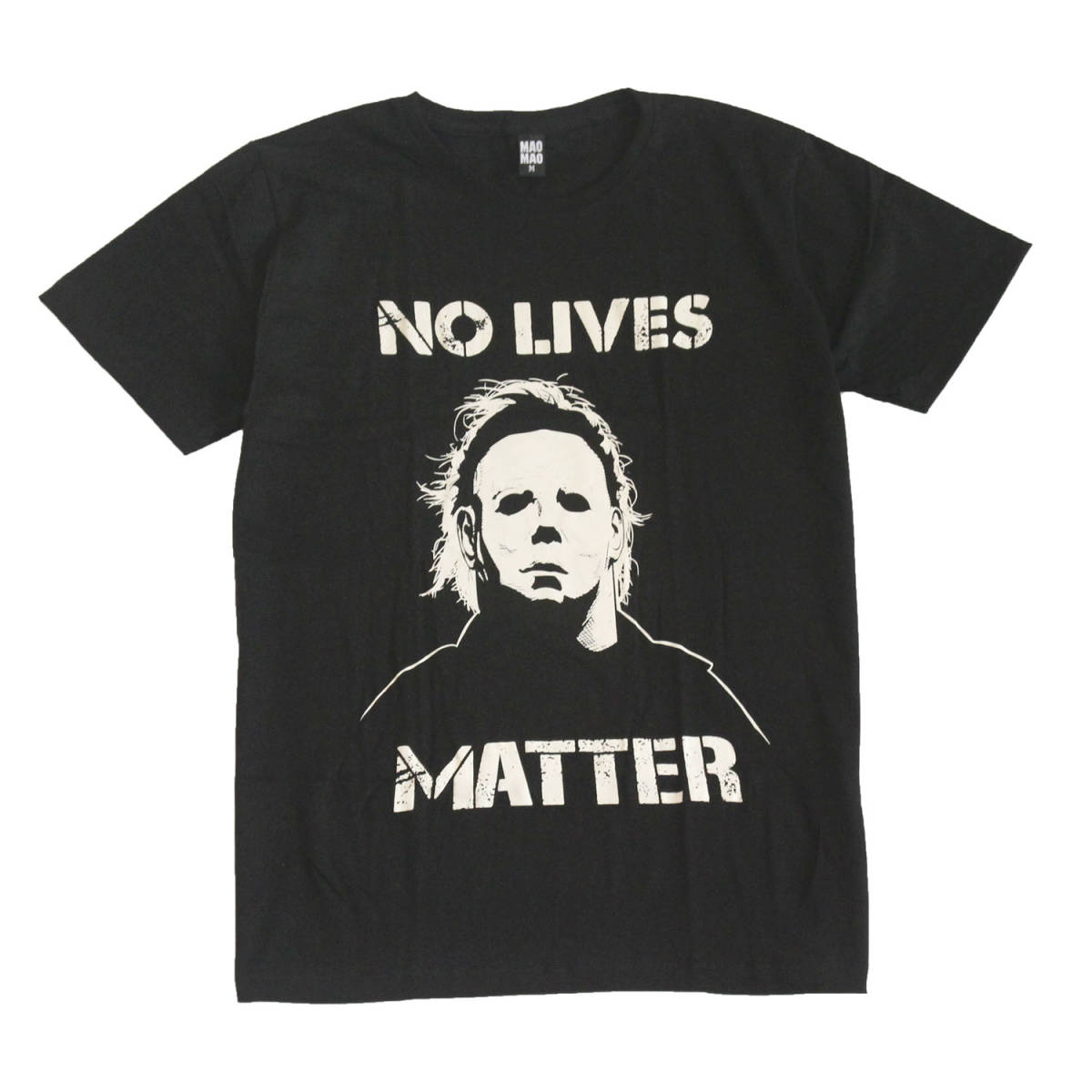 ハロウィン マイケル ホラー映画Tシャツ ストリート系 デザインTシャツ おもしろTシャツ メンズ 半袖★tsr0654-blk-m拍卖