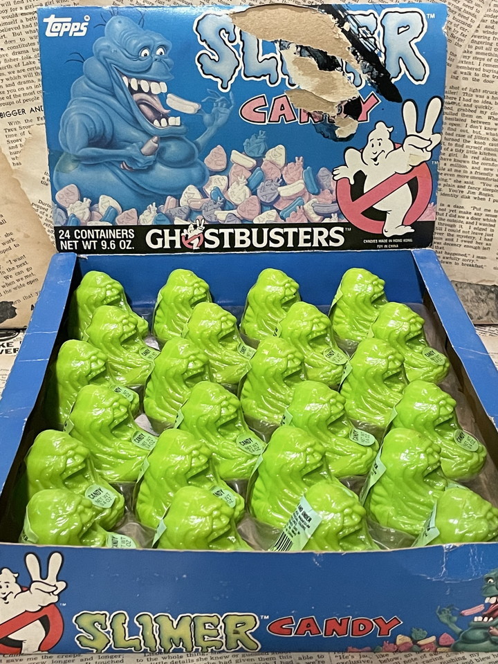 ☆1980年代/ゴーストバスターズ/スライマー/キャンディーコンテナーセット/Ghost Busters/Slimer Candy(80s/Complete box set) MO-014拍卖