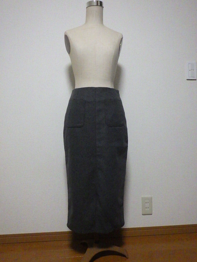 【新品未使用】marellous ロング タイト スカート 012拍卖