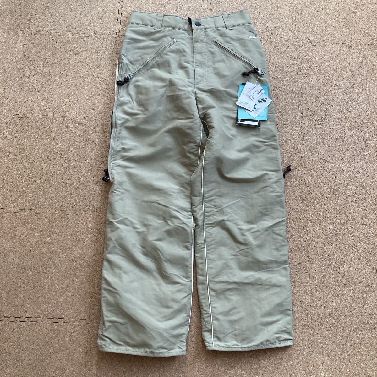 【未使用】241 TWO FOR ONE トゥーフォーワン GOLD WIN ゴールドウィン スノーボードウェア パンツ スノボウェア スノボー Mサイズ メンズ拍卖