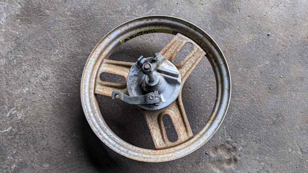 ホンダ HONDA AB07 タクト フロント ホイール ドラム ブレーキ シャフト拍卖