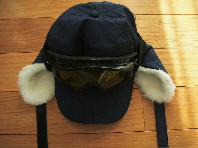 男の子用パイロット帽・ネイビー56㎝拍卖