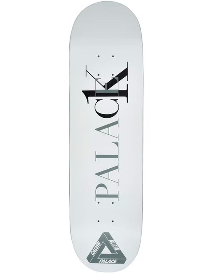 ☆新品◇ PALACE パレス × Calvin Klein カルバンクライン CK1 SKATE BOARD スケートボード デッキ拍卖