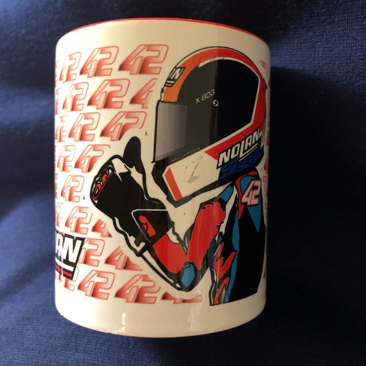 レア非売品 NOLAN X-Iite ノーラン バイクヘルメットメーカー 陶器 マグカップ ノベルティ拍卖