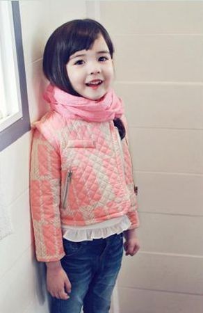 ★新品★売り尽くしセール 長袖アウター ジャケット ピンクオシャレ 韓国子供服 女の子 キッズ 140cm 拍卖