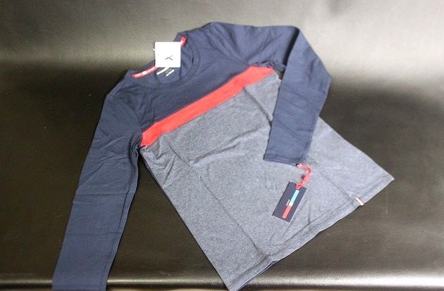 トミーヒルフィガー レディース 長袖ロゴTシャツ サイズXS TOMMY HILFIGER SPORT/TP92282T★送料360円★拍卖