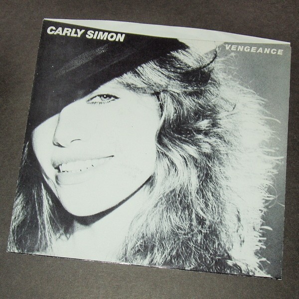 CARLY SIMON Vengeance カナダ盤シングルPR Elektra 1979拍卖