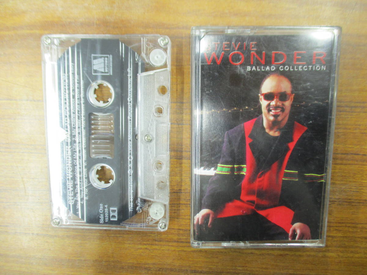 S-3649【カセットテープ】輸入版 / STEVIE WONDER Ballad Collection スティーヴィー・ワンダー cassette tape拍卖