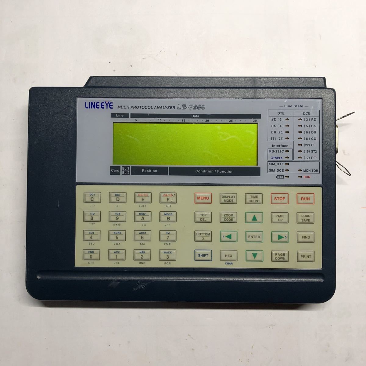 マルチプロトコルアナライザ LE-7200 ラインアイ拍卖