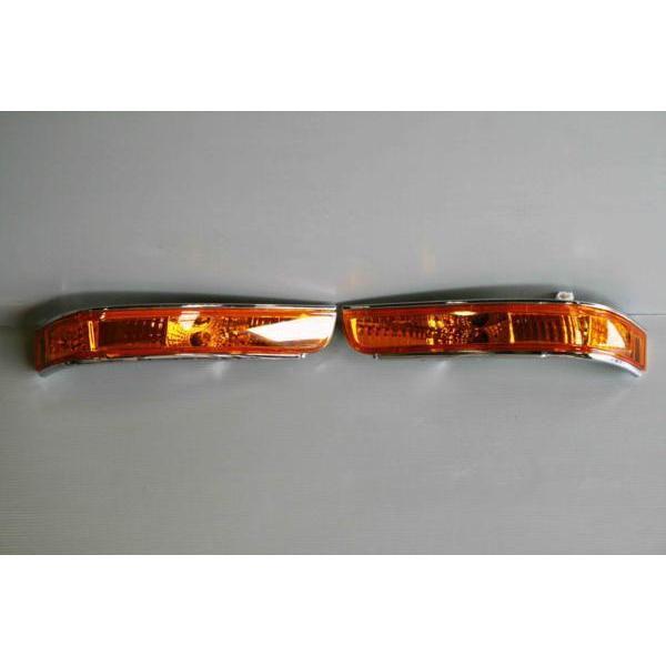 ハイエースバン 100系 オレンジウインカーレンズ 左右セット H1-015拍卖