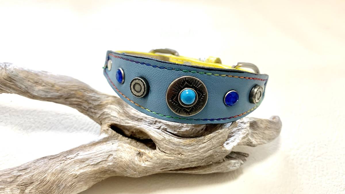 1400 レザーわんこ犬の首輪拍卖