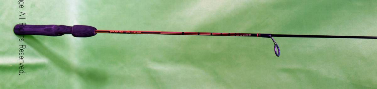 Vintage BERKLEY BIONIX RAPHITE SPINNING ROD ( Y1601-426) 1/16-1/4LURE TRILINE 1-6, ULTRA LIGHT ACTION 100G.C.R拍卖