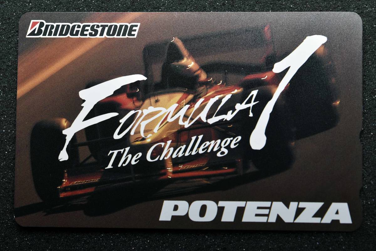 未使用 F1 BRIDGESTONE 1990年代 テレホンカード テレカ 50度数  10280-G1拍卖