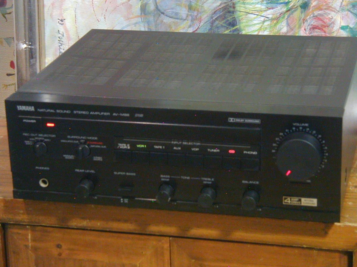パワフルな音★☆ヤマハ AVーM88アンプ。当時54800 動作良好 少々難あり ☆★拍卖