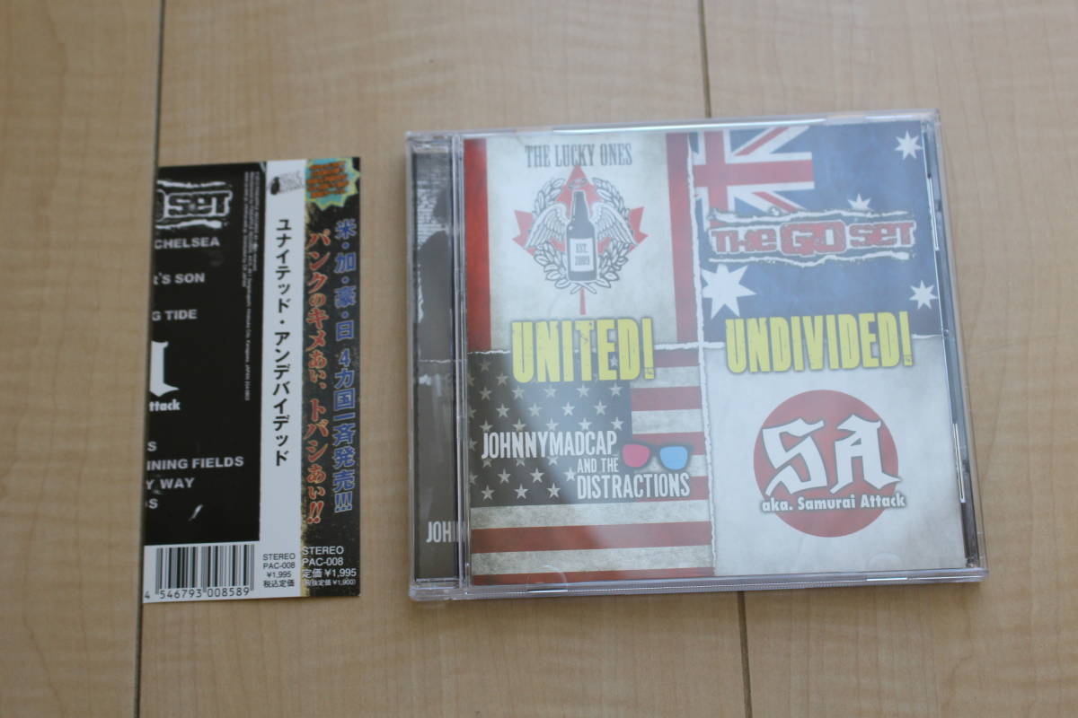 V.A. UNITED! UNDIVIDED! SA/THE LUCKY ONES/THE GO SET/JOHNNYMADCAP AND THE DISTRACTIONS拍卖