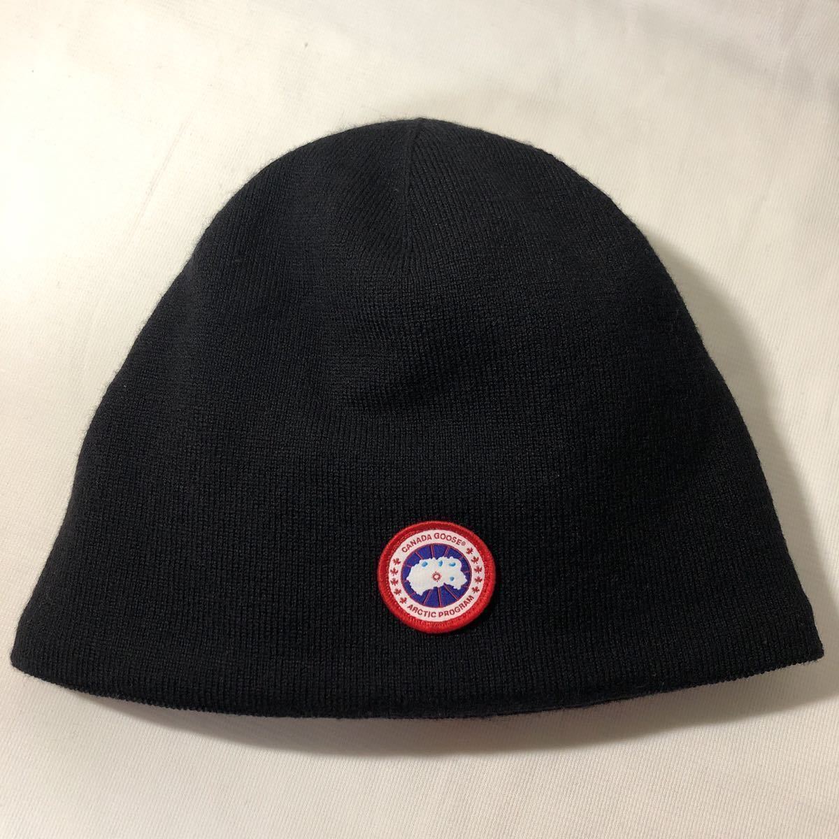 新品 カナダグース ニット帽 黒 STANDARD TOQUE 5116M ビーニー ニットキャップ ワッチ CANADA GOOSE 国内正規品 サザビーリーグ拍卖