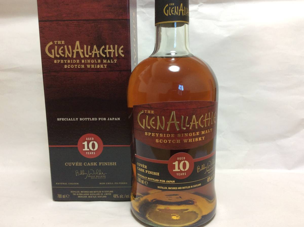 グレンアラヒー10年 キュヴェカスクフィニッシュ48° 700ml 新品箱入拍卖