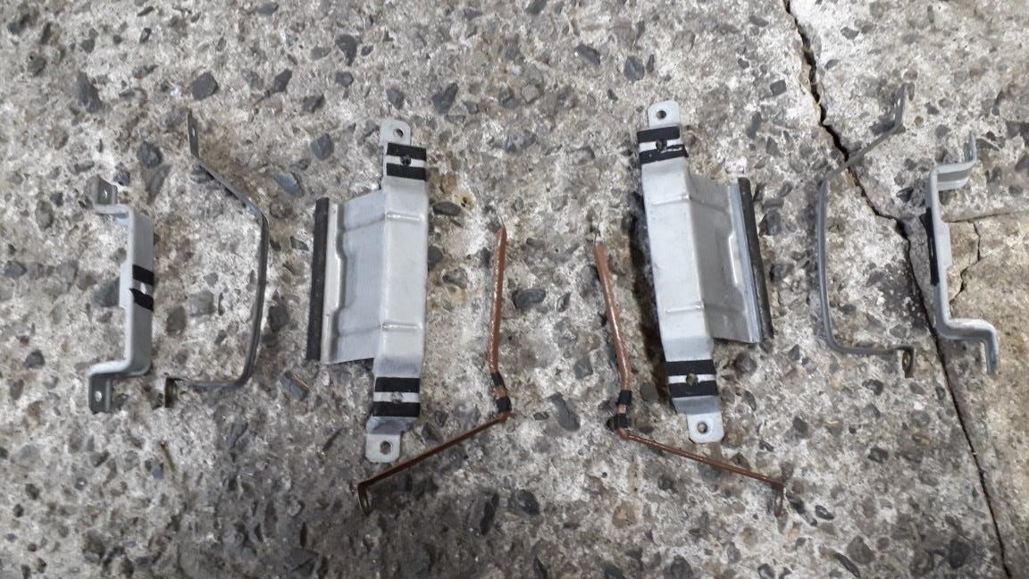 S13シルビア リア左右内装パネル取付ステー No.23拍卖