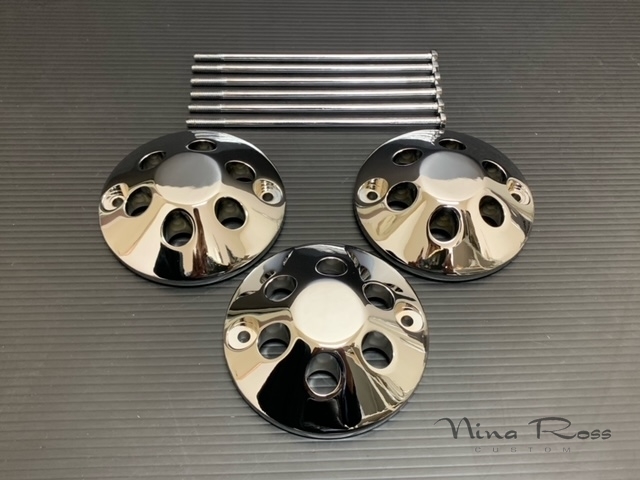 ハイドロ モーター エンドキャップ 3個 インパラ キャデラック カプリス タウンカー モンテカルロ拍卖