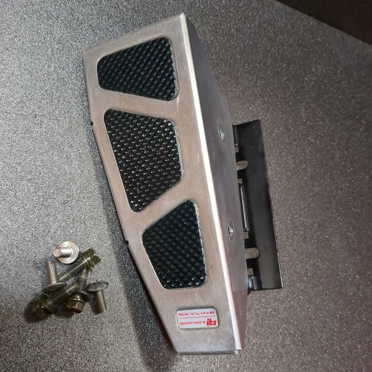 【超稀少】BNR32 スカイライン GT-R 純正オプション デザイン フットレスト【美品】日産 ニッサン 当時物拍卖