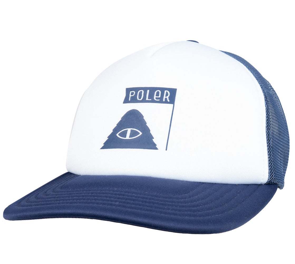 Poler Summit Trucker Hat Cap Navy キャップ拍卖