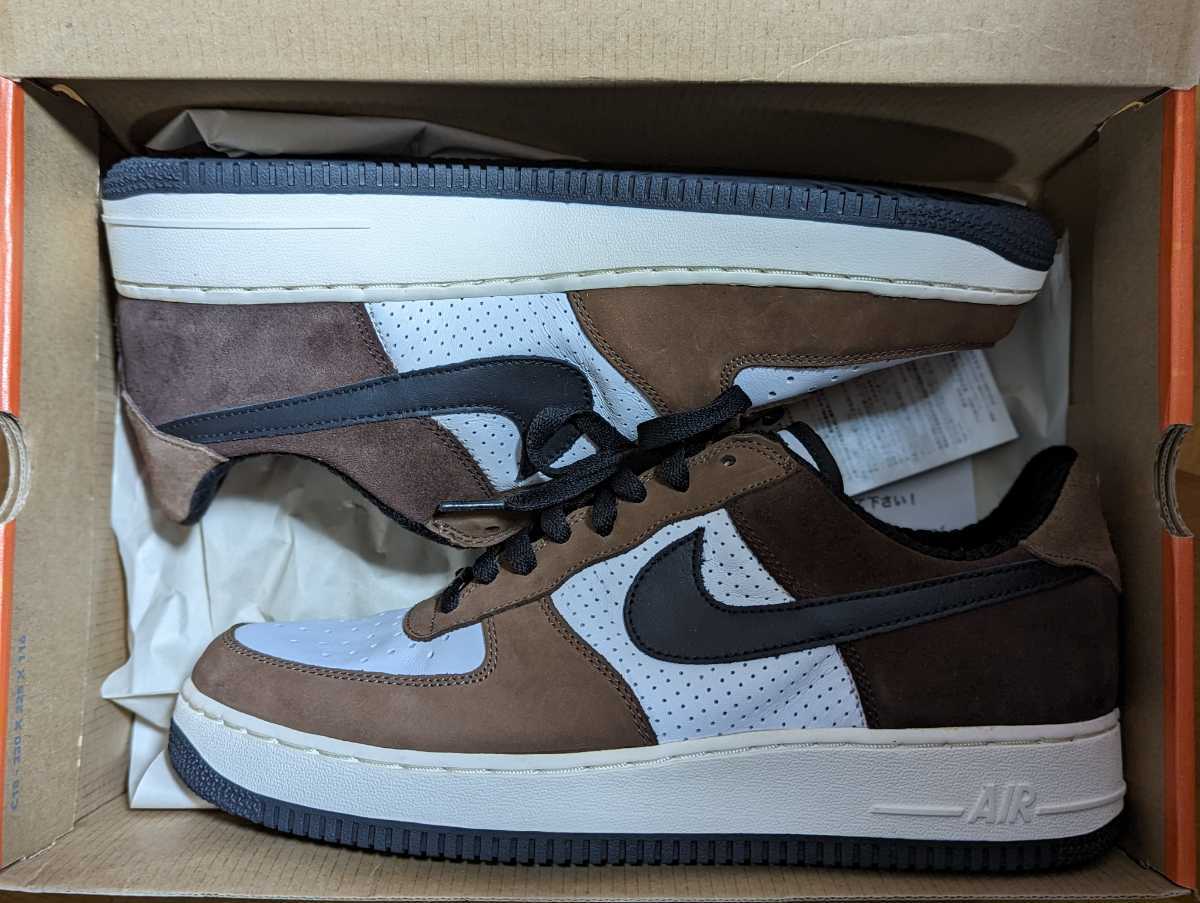 【即決】AIR FORCE 1 LOW PREMIUM escape ブラウン Travis scott デッドストック レア 新品未使用 28.5 10.5 エスケープ拍卖
