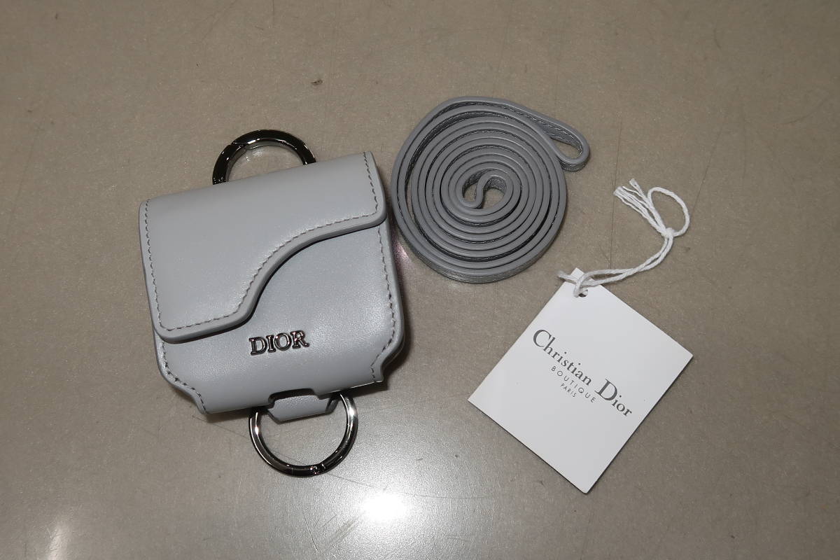 ■□未使用 Dior ディオール エアポッズ プロケース スムースカーフスキン 2ADKH271UCL□■拍卖