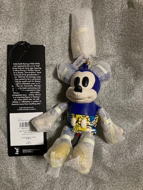 COACH X Keith Haring Disney Micky Key/Bag チャーム新品未使用品拍卖