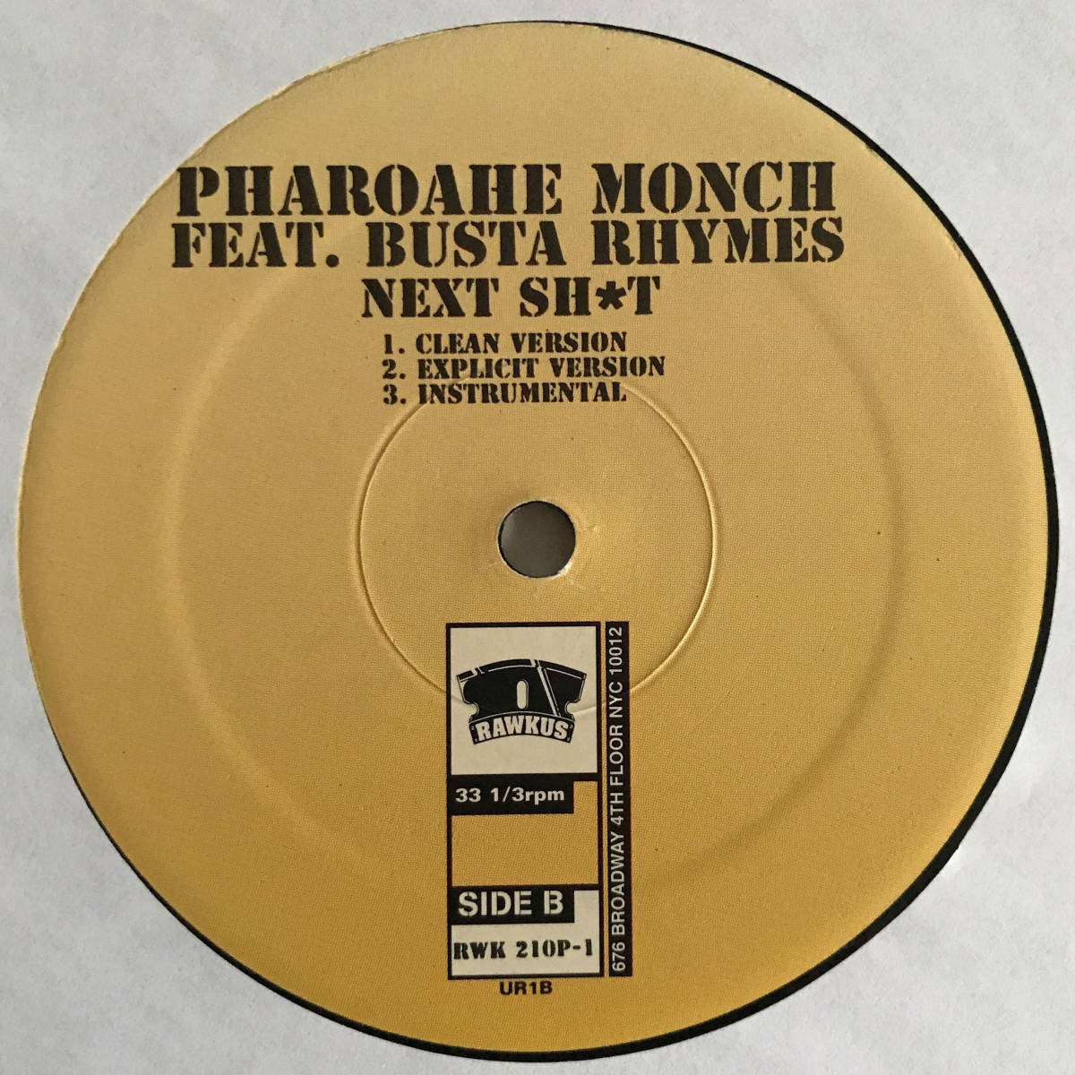 Pharoahe Monch - Simon Says / Next Sh*t (USオリジナル/プロモオンリー/Promo)拍卖