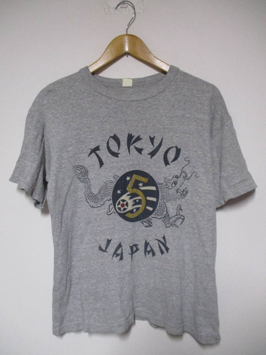 カナダ製 Cheswick チェスウィック 第5空軍 ドラゴン TOKYO JAPAN Tシャツ Sサイズ拍卖