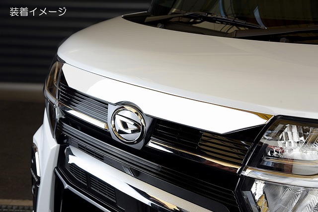 ライツ タントカスタム LA650S LA660S フロントフードガーニッシュ 立体カーボン調 SUS304 REIZ拍卖