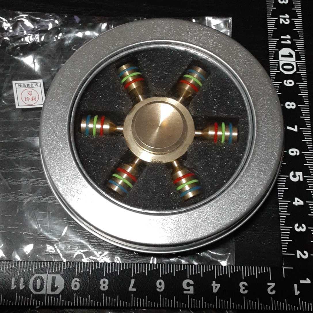 超素敵☆高級☆フィンガースピナー☆缶ケース付き☆おもちゃ☆①☆残1拍卖