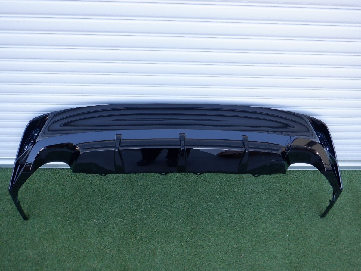 新車外し レクサス純正 ASE30 IS300 AVE30 AVE35 IS300H GSE31 IS350 Fスポーツ 後期 リア ディフューザー 52108-53090 黒223 m-22-12-285拍卖