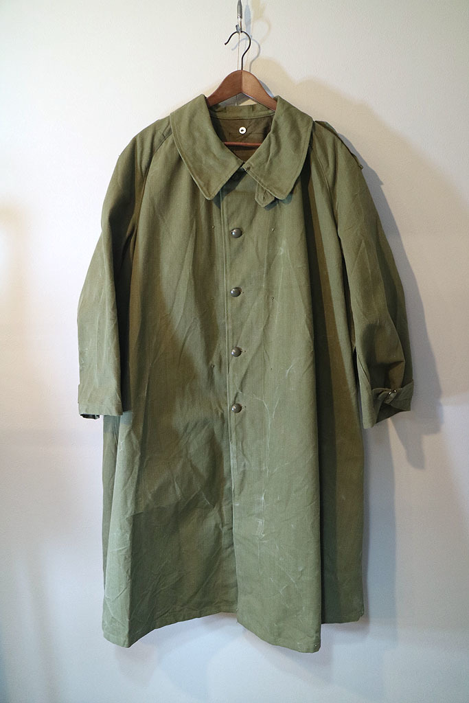 40's FRENCH MILITARY M-43 Motorcycle Coat フランス軍/モーターサイクルコート/ミリタリー/6拍卖