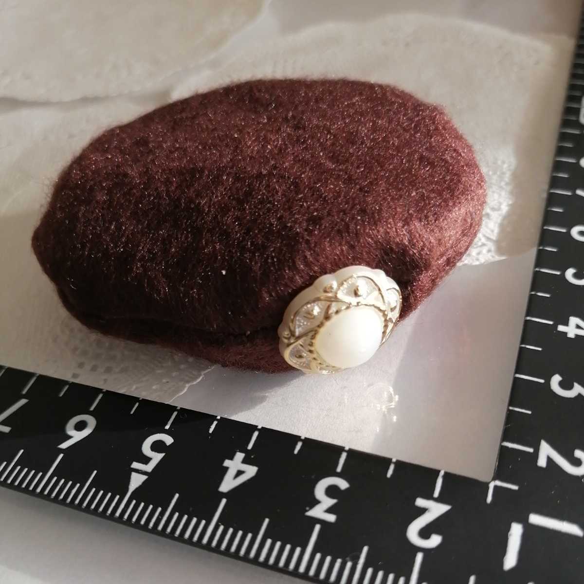 tia*゜ドール用 ベレー帽 茶色 モチーフ ブラウン 帽子 リカちゃん ジェニー ハッシュタグリカ ピュアニーモ えっくすきゅーと 1/6ドール拍卖