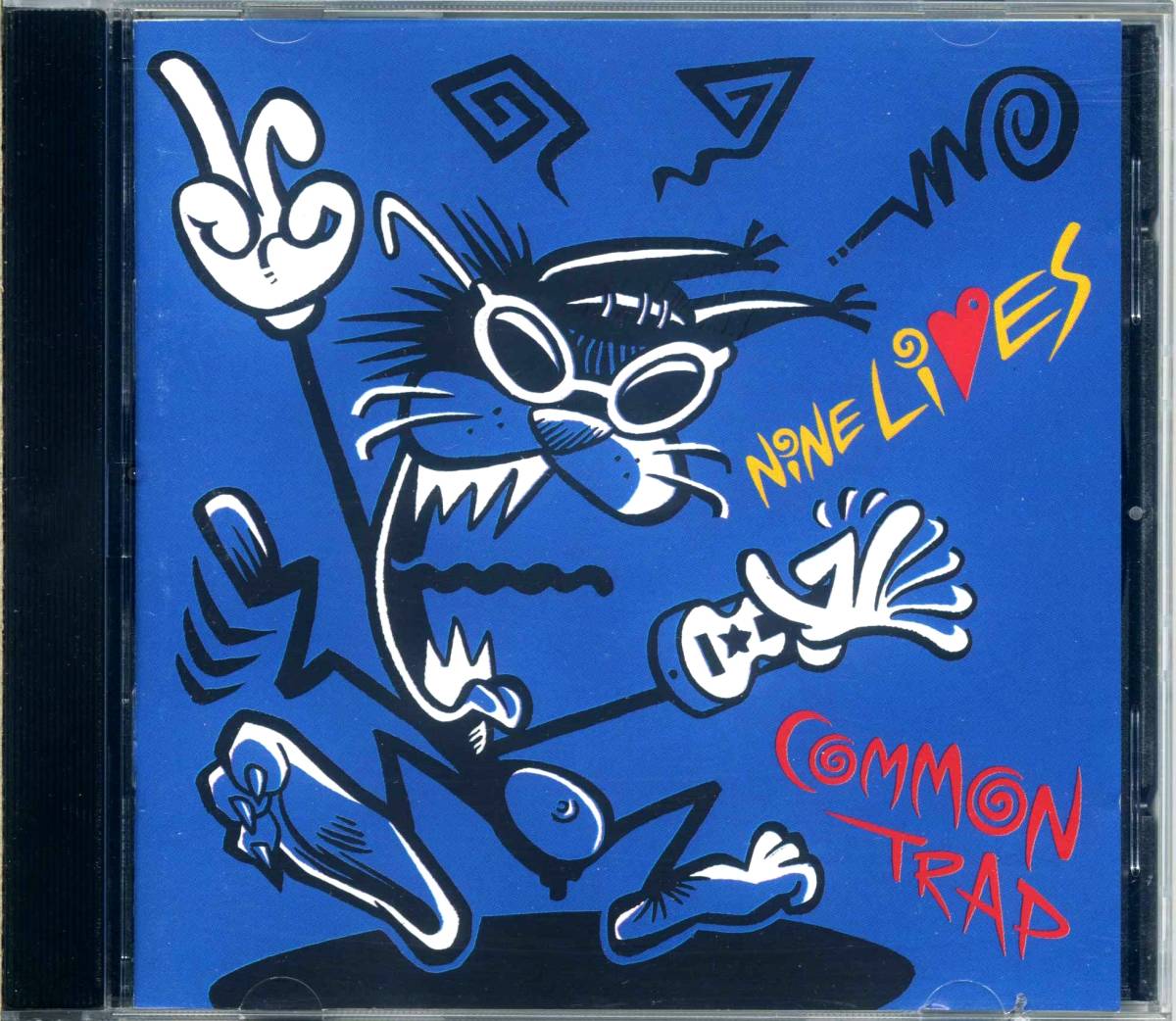 廃盤 CD ★1995年オリジナル盤 1st アルバム★ ポップメロディアス ネオロカ ★ Nine Lives / Common Trap★ フィンランド ネオロカビリー拍卖