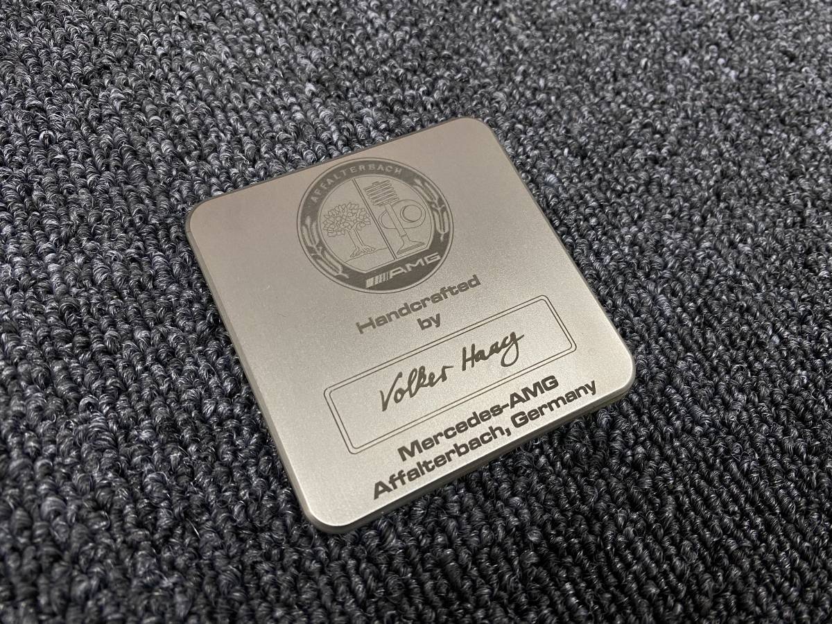 メルセデス・ベンツ AMG コーションプレート / エンジン / アップル《未使用》拍卖