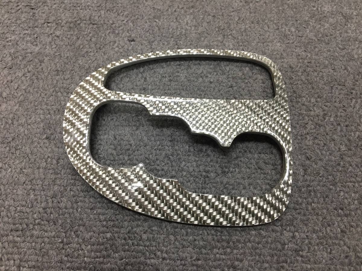 メルセデス・ベンツ W220 シフト ウッドカバー パネル センターコンソール / ホワイトカーボン拍卖