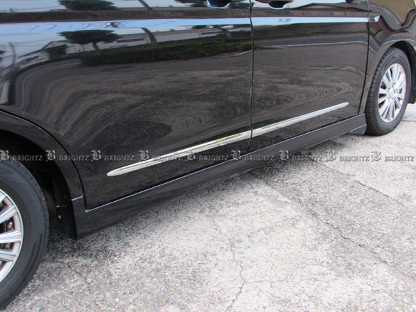 ステップワゴン RK1 RK2 メッキ サイド ドア モール ガーニッシュ アンダー カバー ベゼル パネル SAI-MOL-8090拍卖