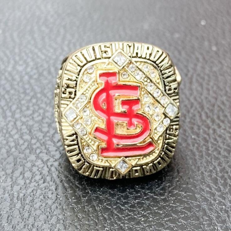 ZJM360 Champion 指輪 リング 21号/22号/23号 ファッション ステンレス鋼 贈り物 新品 MLB 指輪 セントルイス・カージナルス拍卖