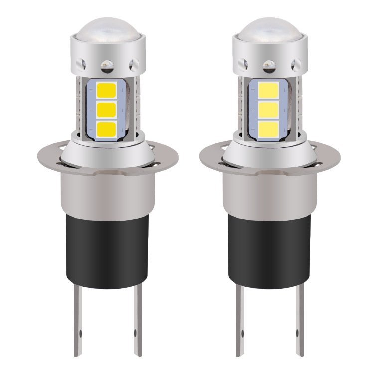 LHK2469★H3 LED H3C フォグランプ用 H3/H3C 2835 14SMD 12-24V車 汎用 自動車用 2個セット イエロー ホワイト☆カラー/2色選択拍卖