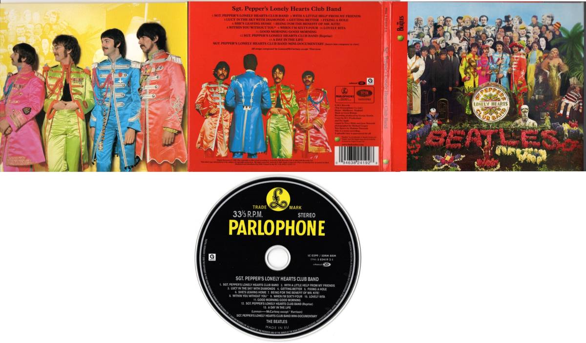 CD デジパック【Sgt. Pepper’s Lonely Hearts Club Band (Remaster)】Beatles ビートルズ拍卖