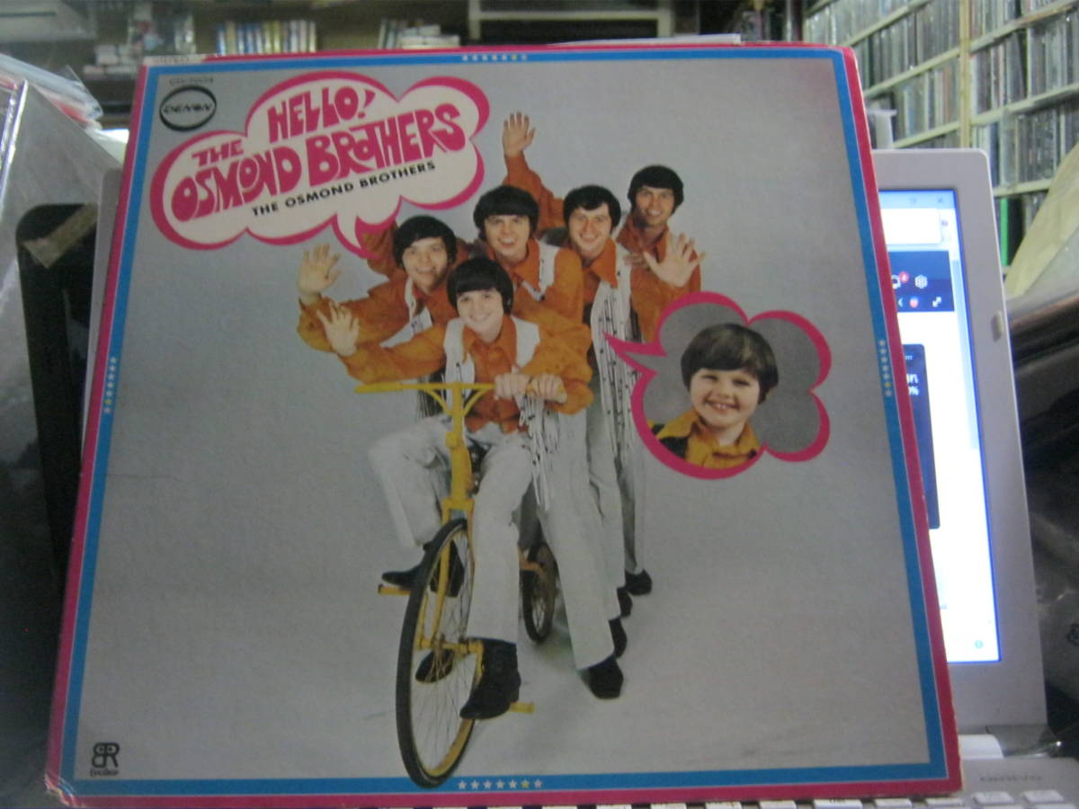 THE OSMOND BROTHERS / ハロー・オズモンド・ブラザーズ 国内限定LP DONNY JIMMY DENON ORCHESTRA拍卖