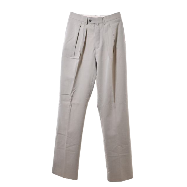 未使用 NEAT UNFINSHED ウール ヘリンボーン ワイドパンツ 46 グレー ニート KL4CHPHA89拍卖