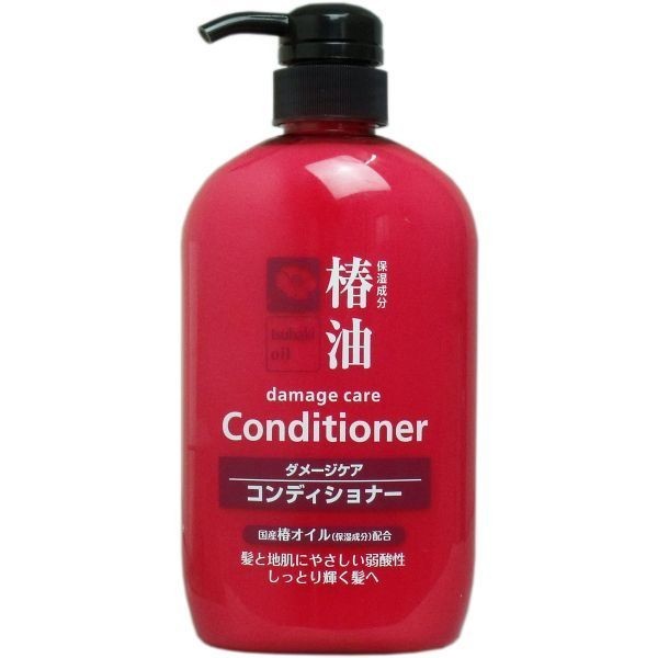 椿油コンディショナー ダメージケアコンディショナー 本体 600mL X2本拍卖