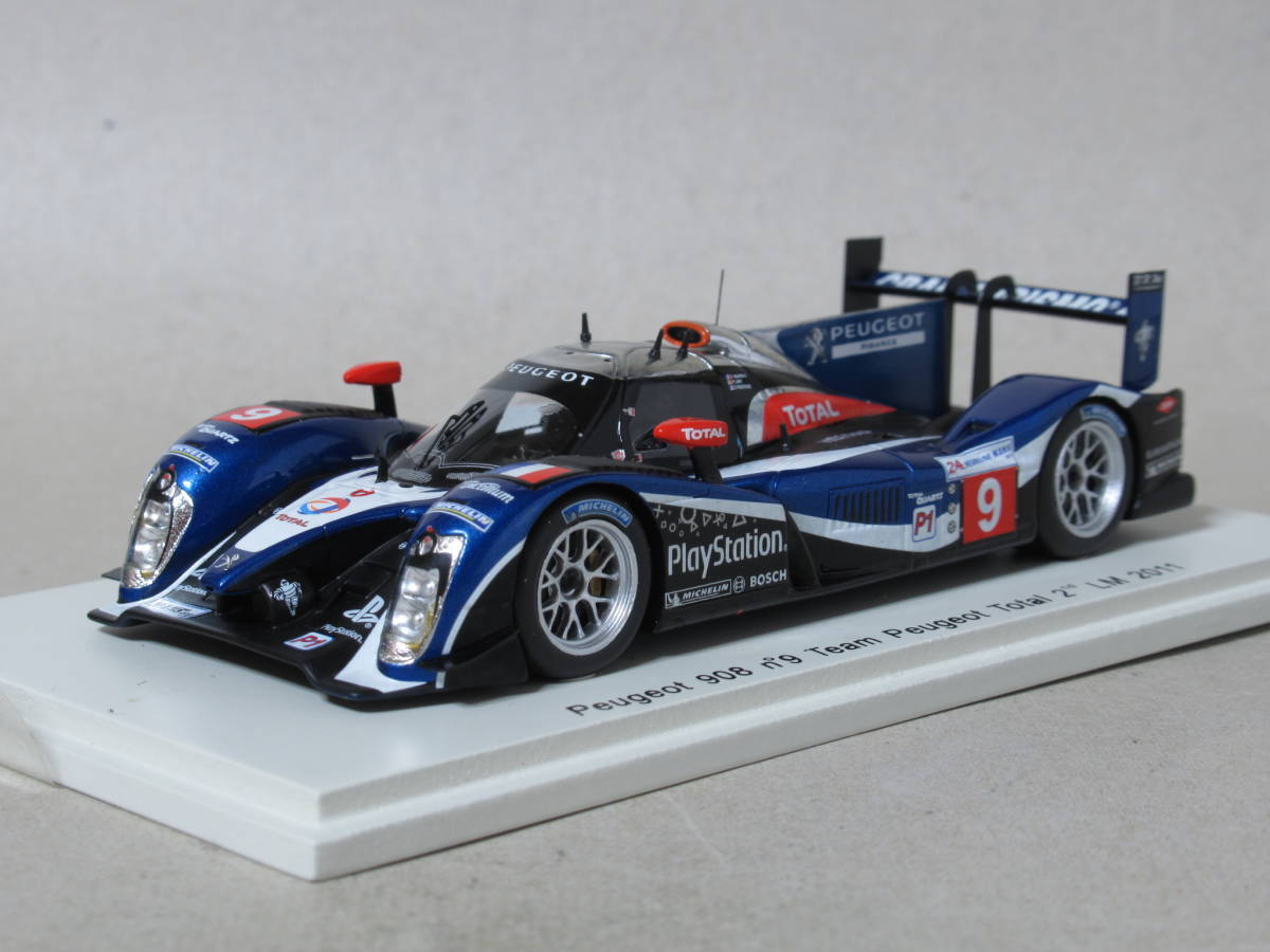 1/43 プジョー 908 チームプジョートタル #9 ルマン 2011拍卖