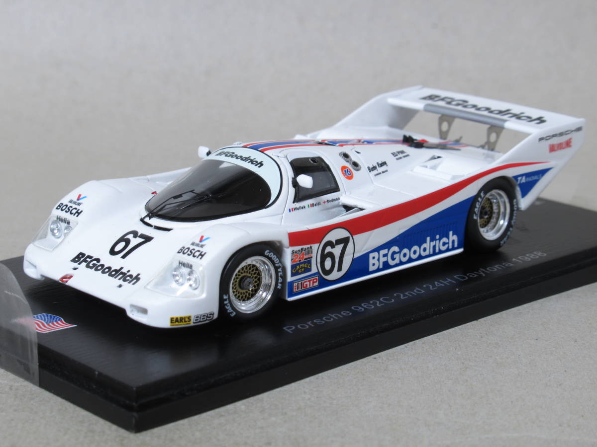 1/43 ポルシェ 962C #67 デイトナ24時間 1988拍卖